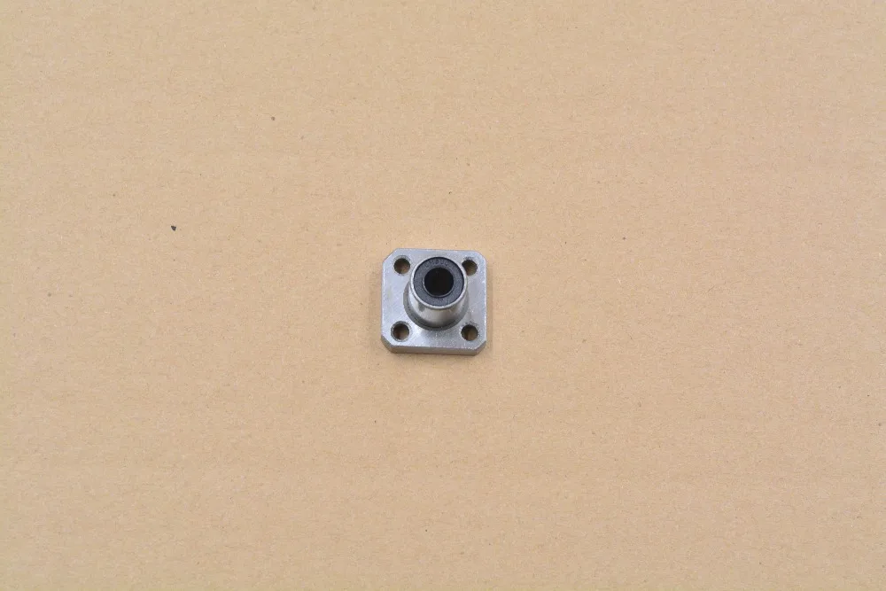 LMK6UU 6 мм x 12 19 подшипник Квадратный фланец шариковая втулка для оси стержня cnc diy 1