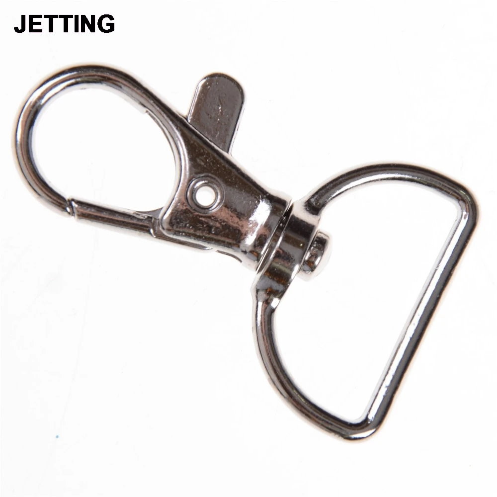 10 шт. серебристые металлические застежки для ключей|Крючки| |