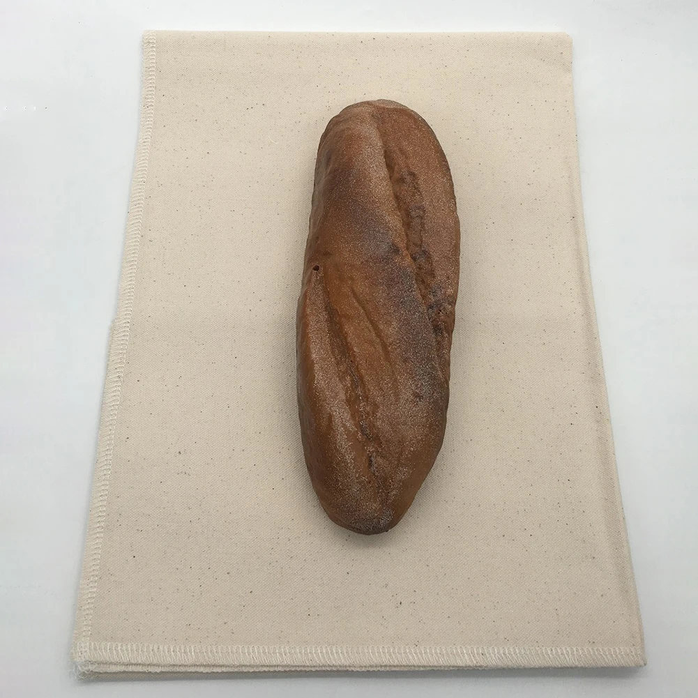Толстая Ферментированная льняная ткань тестоварка сковородки хлеб коврик