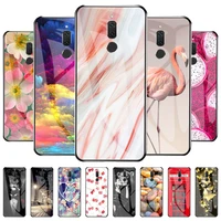 tempered glass case for huawei mate 10 lite case hard phone cover for huawei mate10 lite g10 protective funda mate 10lite bumper