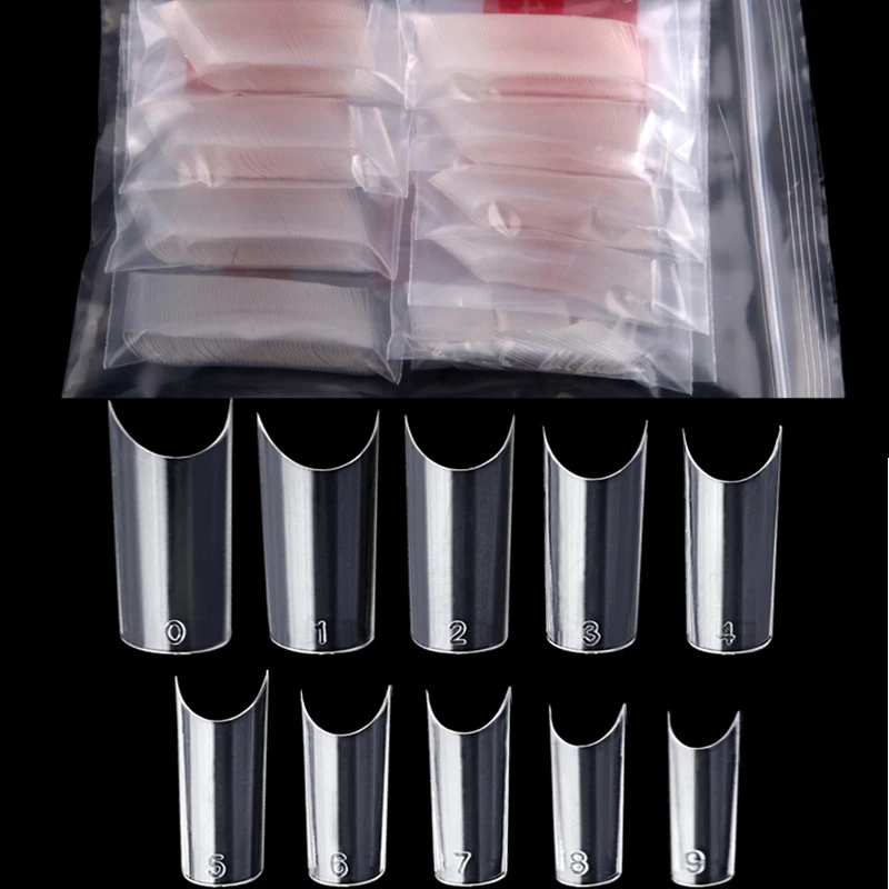 500 шт./пакет накладные пряди с креплением на кератиновых пластинах 10 Размеры (0 9)