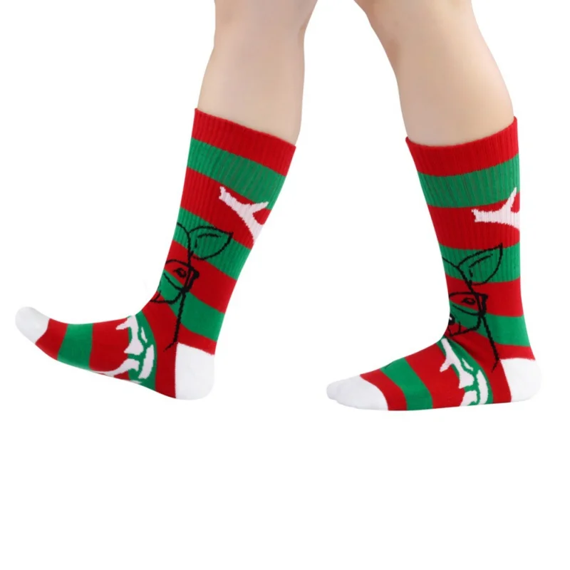 1 пара хит продаж рождественские носки для женщин и мужчин хлопковые эластичные