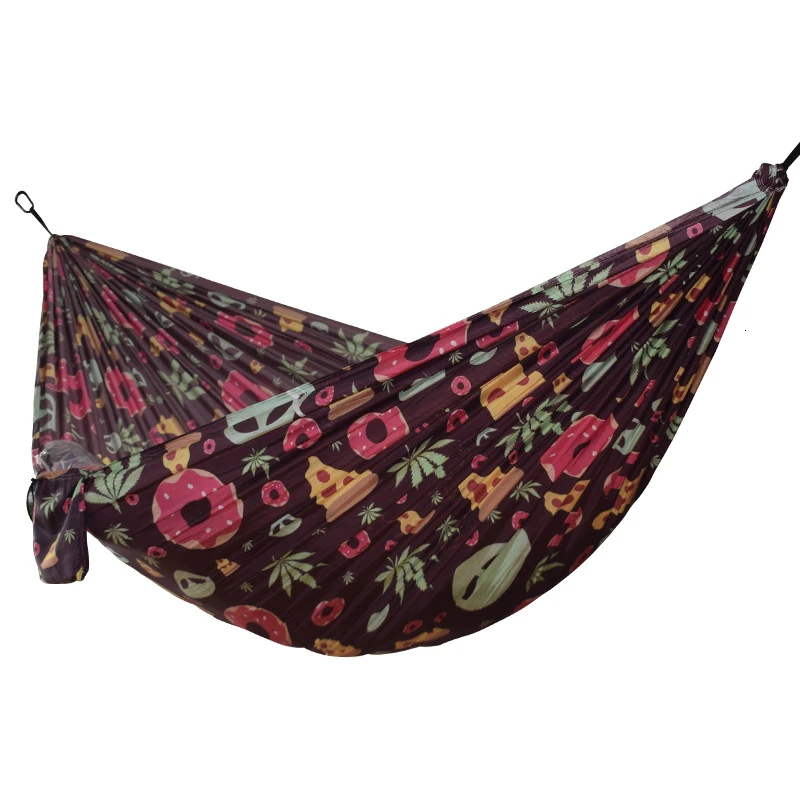 

Outdoor Hammock Garden Unique Camping Hammock Alien Print Hanging Swing