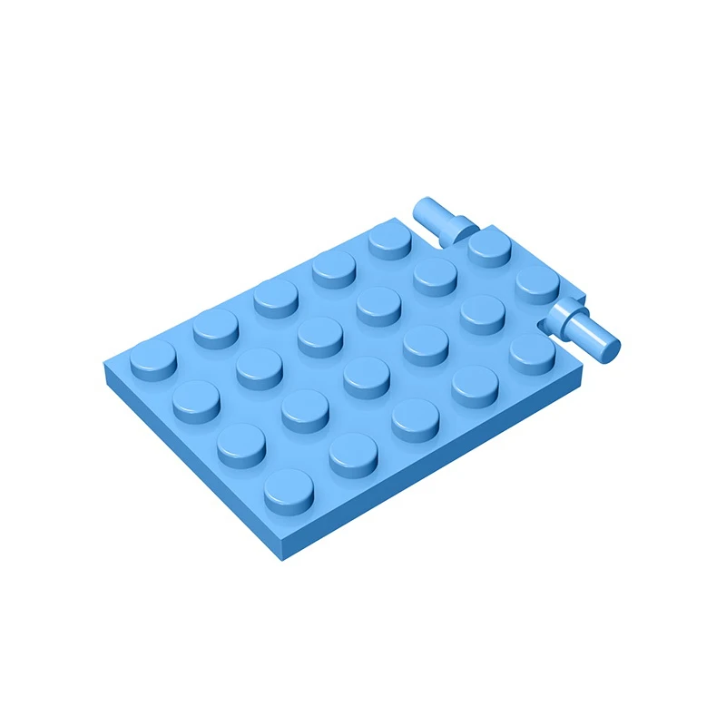 Gobrick GDS-844 Plate модифицированный 4x6 с ловушкой дверной шарнир совместим 92099 блоками