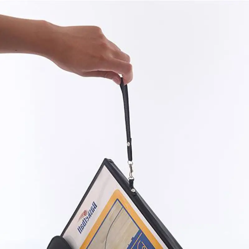 

Basketball Coaches Magnetic Tactic Board Foldable Strategy Clipboard