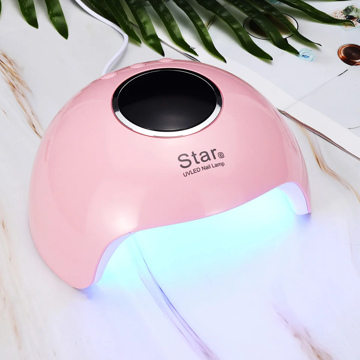 

LCD Display Nail Lamp LED Nail UV Lamp for Manicure Nail Dryer Machine UV Lamp for Curing UV Gel Nail Polish with Motion sensing