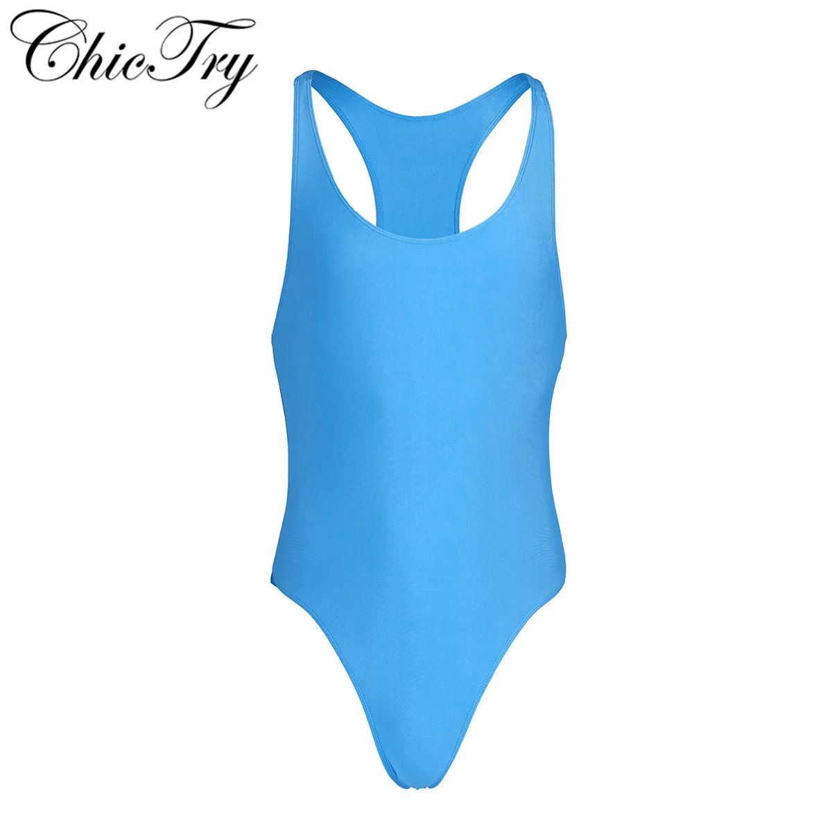 Сексуальный Мужской Цельный Манкини стринги боди трико Мужская футболка для