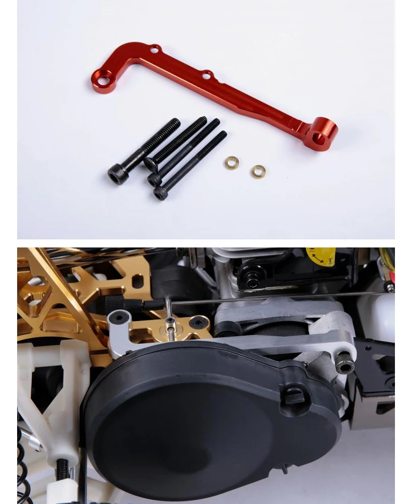 Алюминиевая опора заднего двигателя для HPI KM Rofun Baja 5sc 5T Запчасти радиоуправляемых