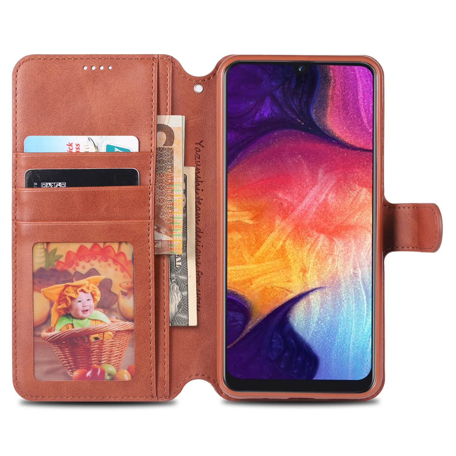 Магнитный кожаный чехол-книжка с бумажником чехол для телефона samsung Galaxy S10E 5G S9 S8