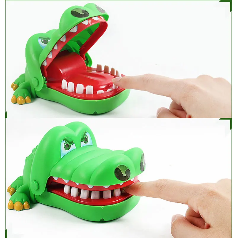 Игрушка для детей 16 см Hoax крокодил дантист Bitie игра на палец забавная хитрая