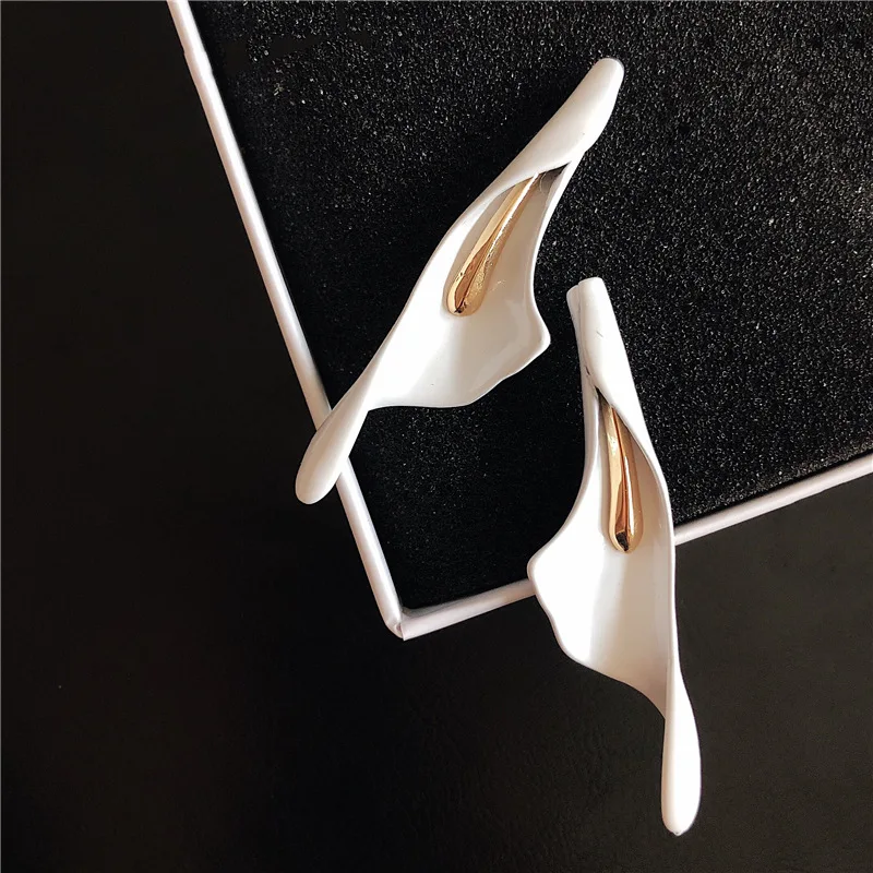 Корейский Новый Дизайн иглы белый цветок полые перламутровые звездное небо