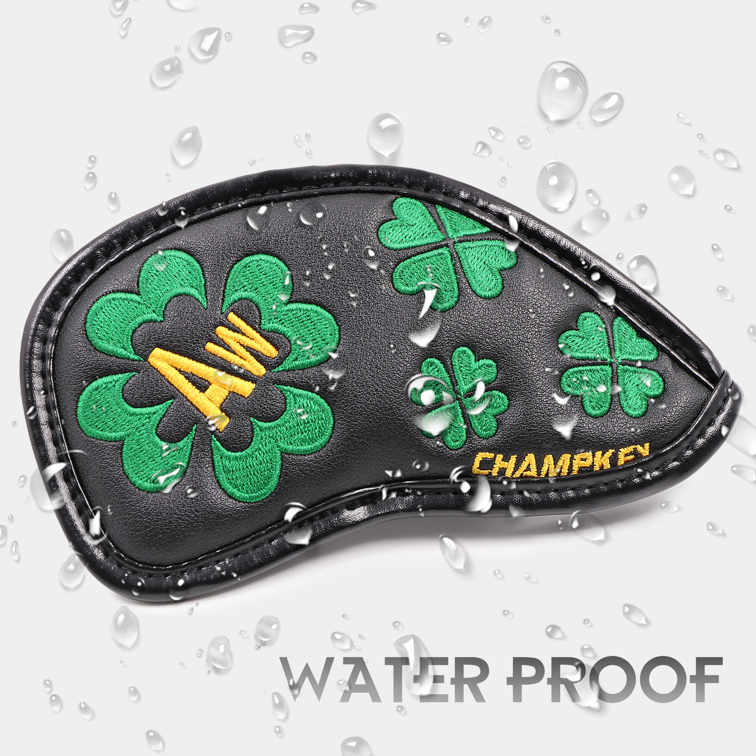 Железная головка для гольфа цвета шампань Люси клевер табличка с номером 10