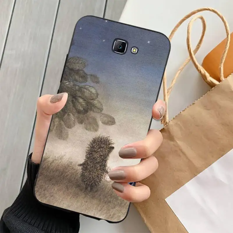TOPLBPCS яркий Ежик в тумане чехол для телефона Samsung J 2 3 4 5 6 7 8 prime plus 2018 2017 2016 core - купить