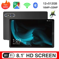 global 8 1inch game tablet android 11 phone call 4g sim wifi gps 10 core hd ips screen 8gb ram 256gb rom type c kids tablets pc