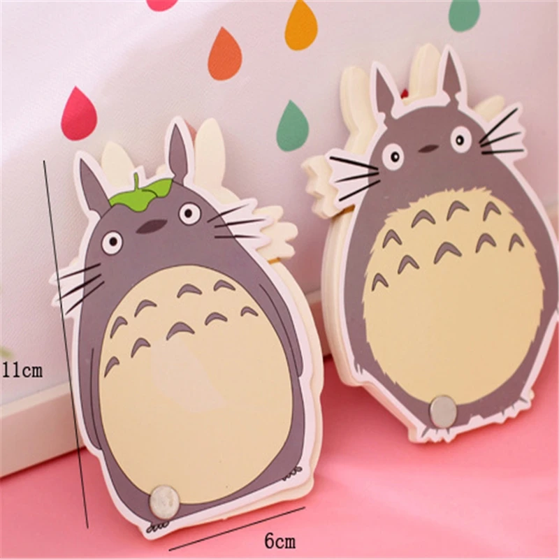 Милый Мой сосед Тоторо блокнот с листьями мини закладки для блокнота |