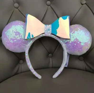 

Disney Parks Ears Iridescent Glitter Headband new