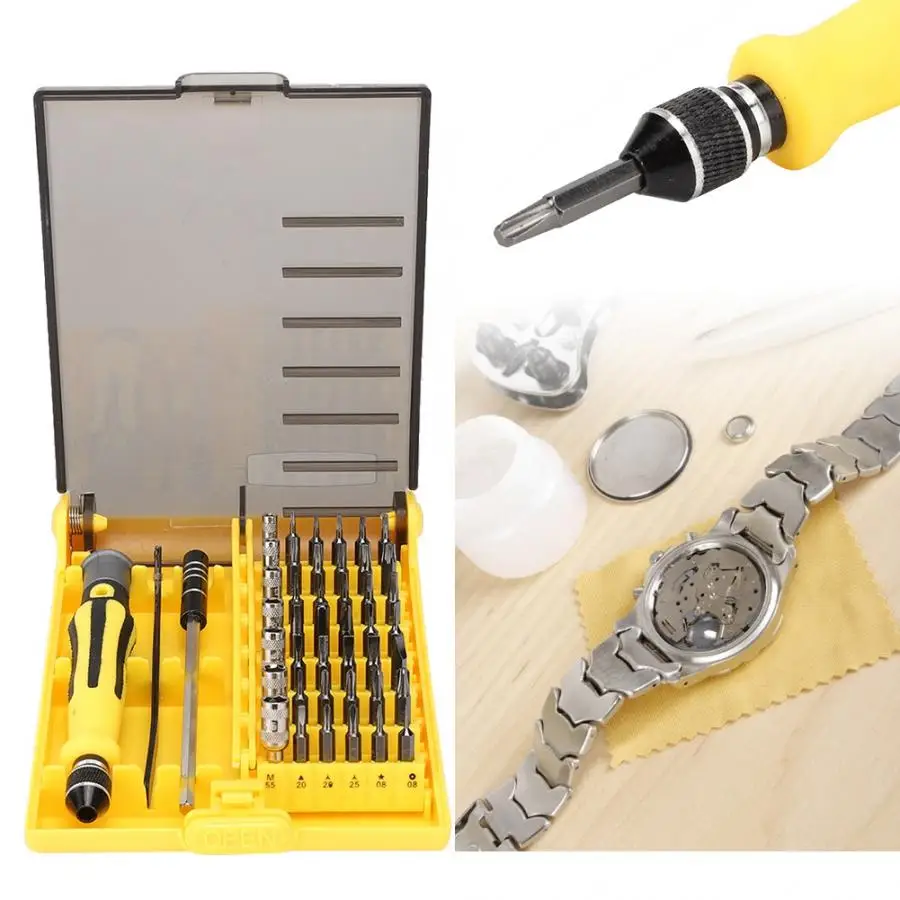 45 в 1 многофункциональная Прецизионная отвертка Набор для ремонта компьютерных