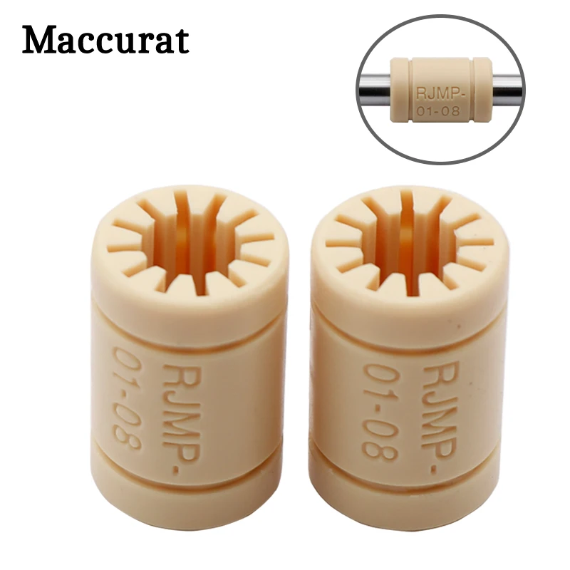 Линейный подшипник LM8UU, RJMP-01-08, 8 мм, 2 шт.