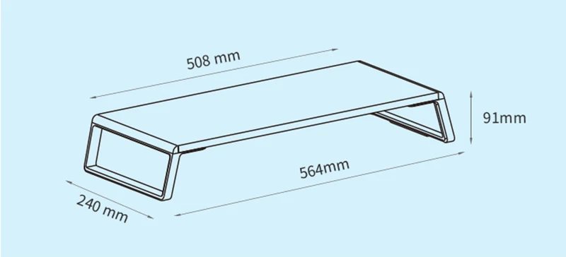 hyvarwey id 20 настольный монитор из алю