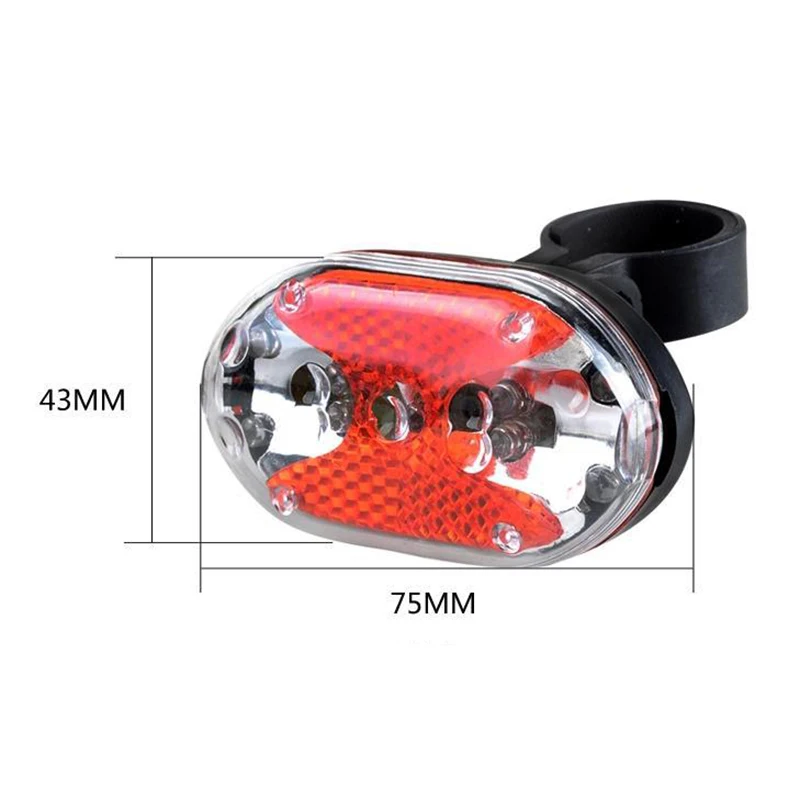 Bike Light LED Taillight Rear Tail Safety Warning Cycling Portable Flash Super Bright | Спорт и развлечения