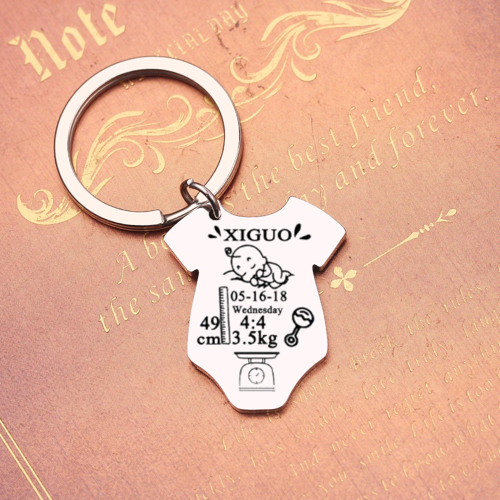 Новый шикарный детский Брелок одежда гравировка на заказ детская свадьба