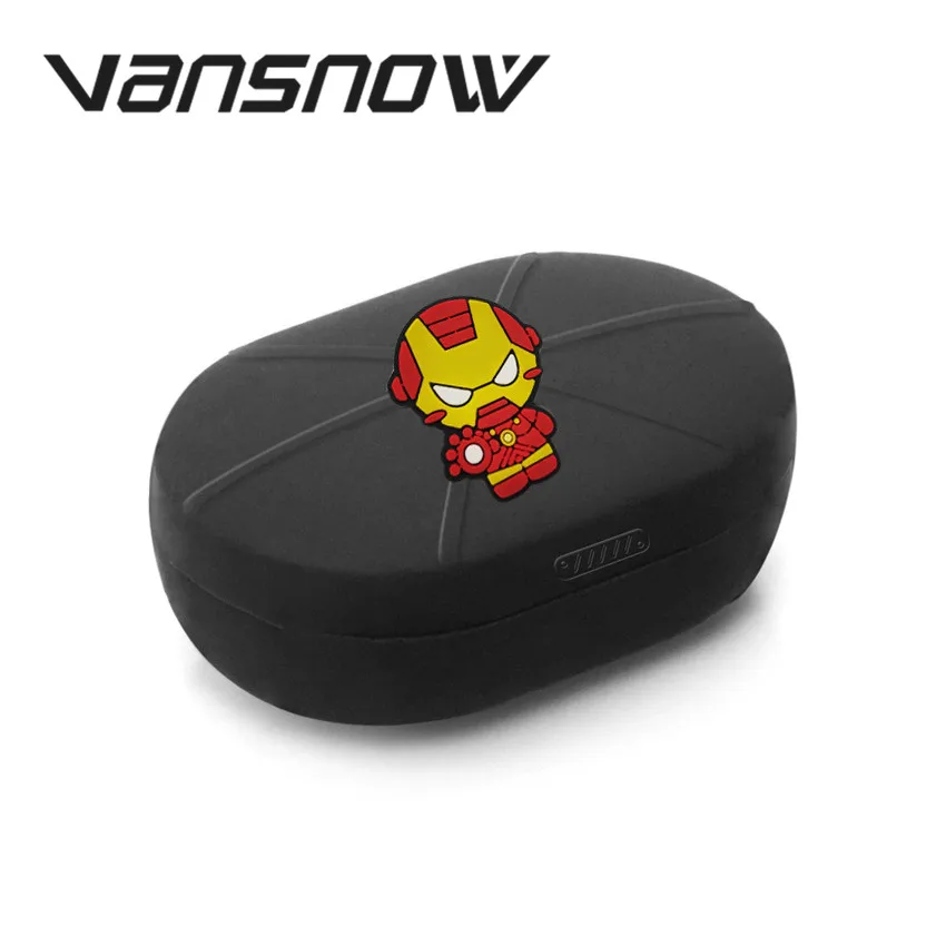 Type-21 Защитный чехол с рисунком героя, чехол для наушников для Redmi Airdots, чехол Global TWS, версия для Xiaomi, аксессуары, чехол для зарядки - Цвет: Type-21