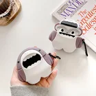 Чехол для наушников с 3D изображением акулы для apple airpods 1 2 3 Pro, симпатичный силиконовый чехол для airpods 3, чехол для наушников, защитный чехол