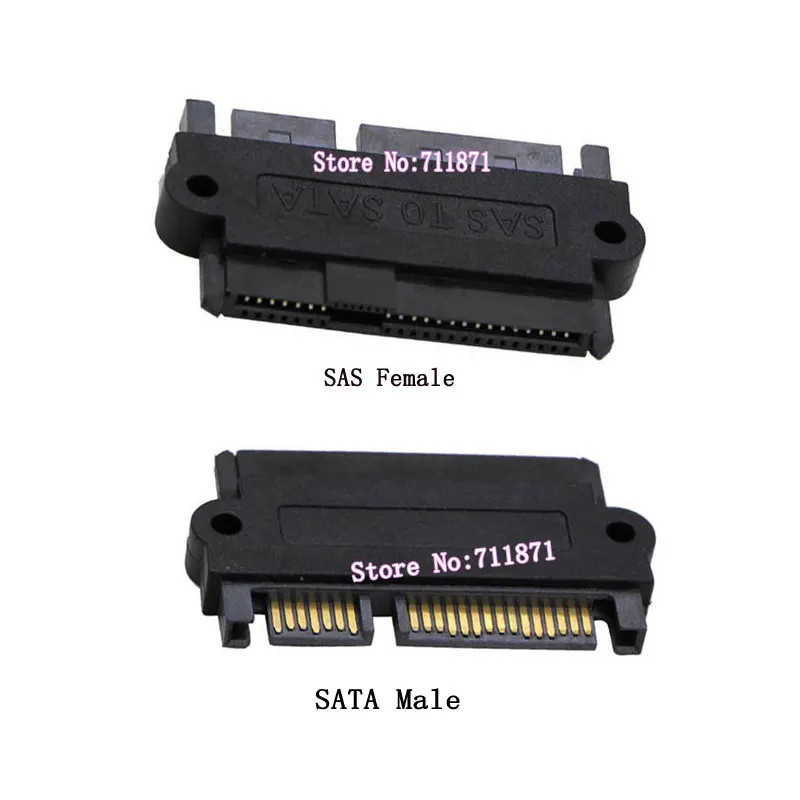 Разъем SAS/SATA женский и мужской переходник SAS SATA стандартное соединение SATA sata male
