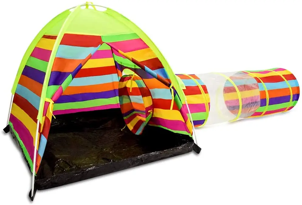 Детская купольная туннельная палатка для детей водонепроницаемая Спортивная