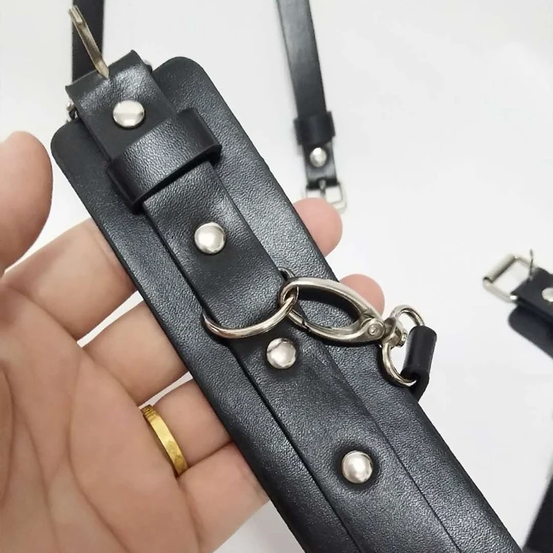 Портупея женская кожаная с бантом на ноги эротический пояс для коррекции фигуры |