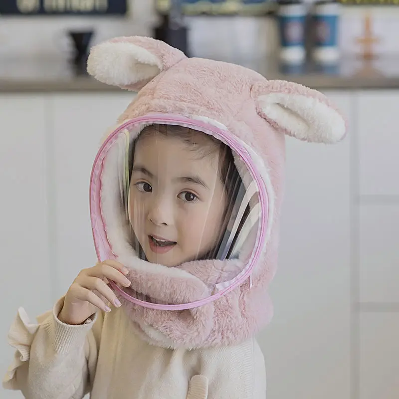 Детские капюшоны для мужчин и женщин для сохранения тепла в холодной и морозной погоде, противоударные маски для езды, ветрозащитные шапки, полностью закрывающие лицо.