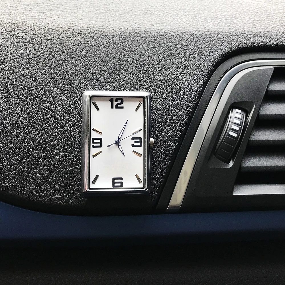 Автомобильные часы автомобилей кварцевые Автомобильный интерьер декоративная