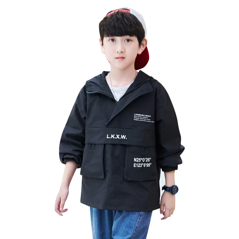 

Spring Autumn Coat Outerwear Top Children Clothes Kids Costume Teenage Formal Home Outdoor Boy Clothing High Quality