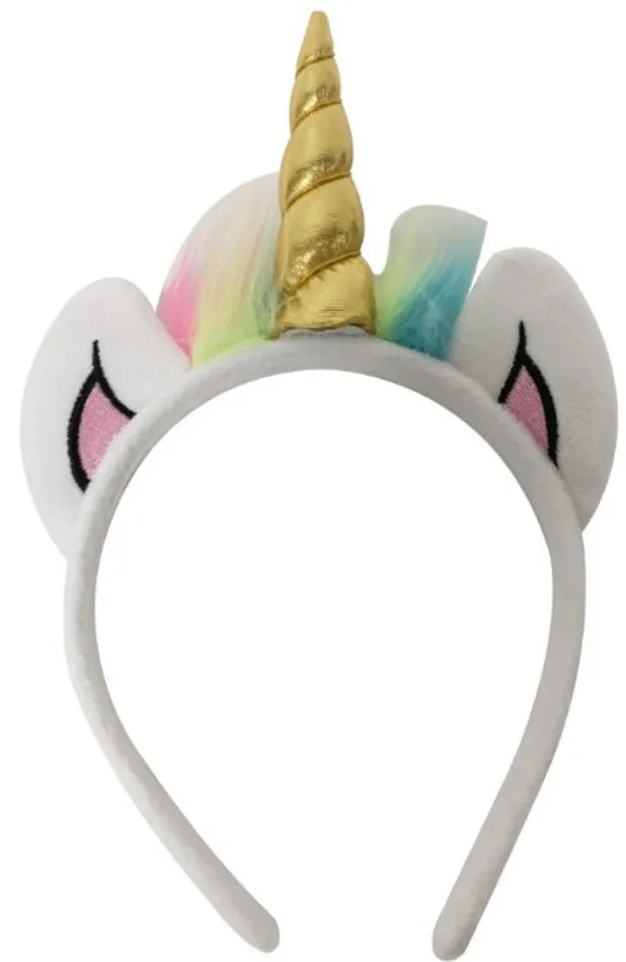 2019 Новый Стиль орнамент Единорог лента для волос Оригинальные плюшевые с