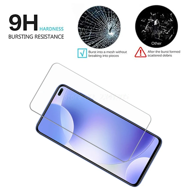 2-1PCS 9D Protective Phone Film For Xiaomi Redmi K30i Screen Protector RedmiK30 Pro Zoom Glass on Vidrio Templado Redmi Note 9S