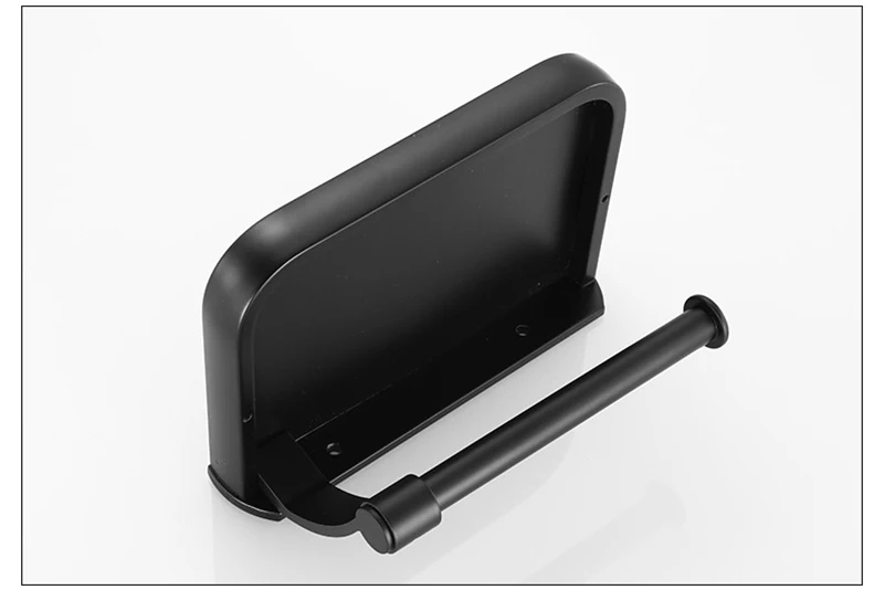 

Stainless Steel Toilet Paper Holder Bathroom Wall Mount WC Paper Phone Holder Shelf Towel Roll shelf Accessories