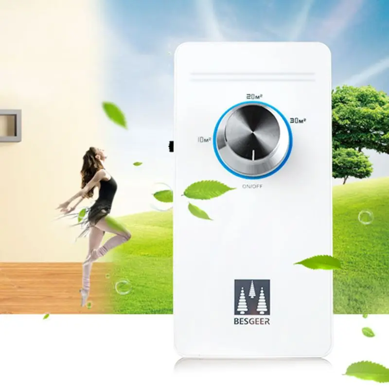 

Plug in O3 Air Purifier Ozone Generator Machine for Home Room Travel Cleaner EU X37C