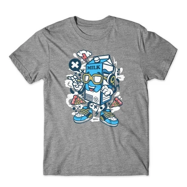 

Milk Box T-Shirt 100% Cotton Premium Tee New