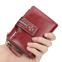 new wallet mens short wallet hot sale retro multi card short wallet multifunctional pu waterproof wallet coin clip wallet