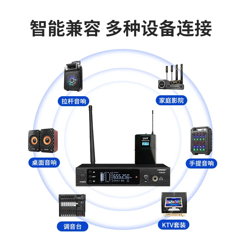 Моноприемники FUGUE для монитора наушники персонального мониторинга беспроводная