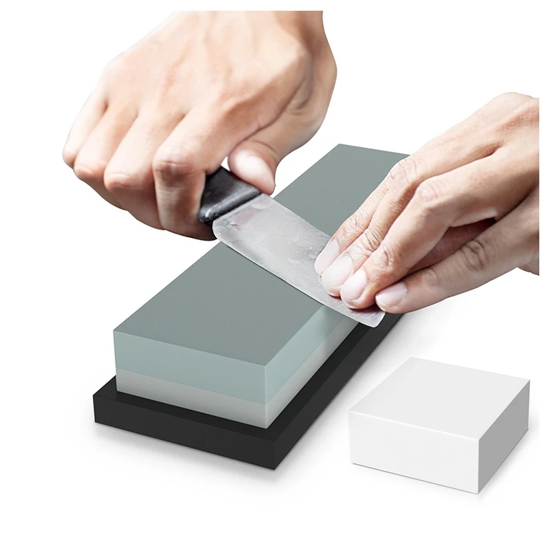 Точильный камень точильный 2 стороны зернистость 400/1000 точилка для ножей Waterstone и