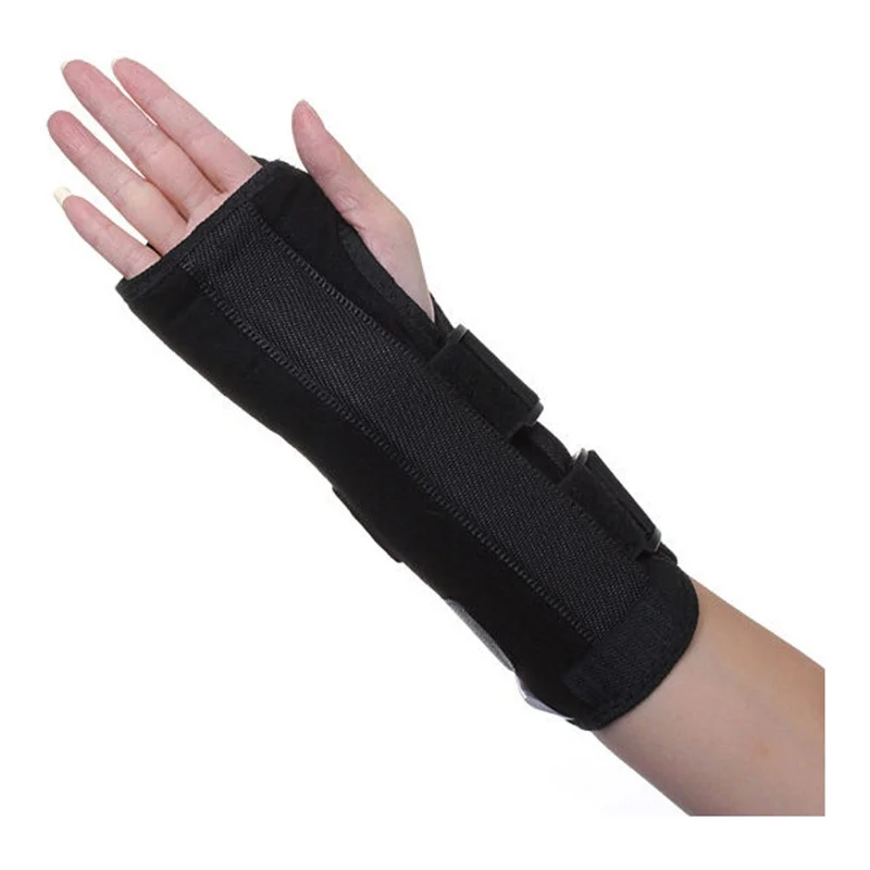Черный фиксатор для запястья запястного туннеля артрит Спорт Sprain Pain правая рука M