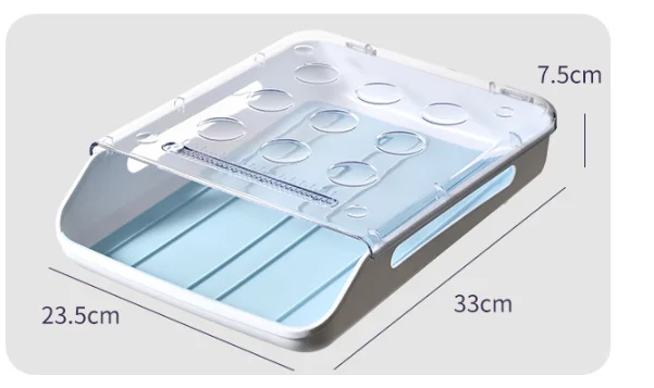

Egg Storage Automatic Box Can Stack Fresh box Egg Storage Containers Save Space Environment Protection Kitchen Items