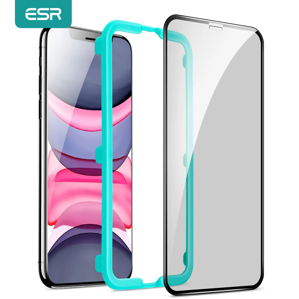 ESR закаленное стекло для iPhone 11 Pro Max XR X XS MAX 8 7 Plus защита экрана антибликовое