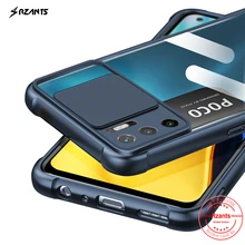 Rzants For Xiaomi POCO M3 PRO Redmi Note 10 5G Case [Lens Protection] Air Bag Conor Slim Thin Clear Cover Casing