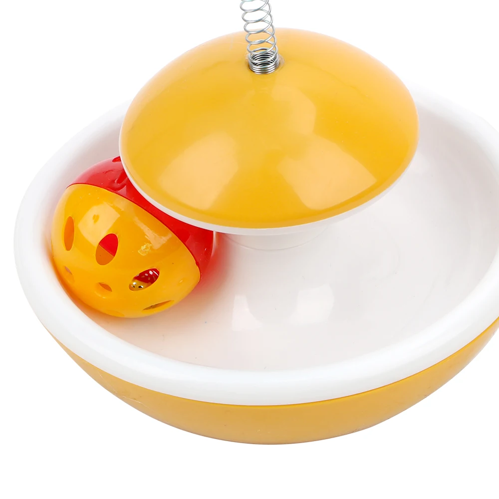 

Cat Entertainment Toys Rolling Scratching Ball Tumbler Interactive Feather Ball Toy Cat Toys Pet Cat Toys