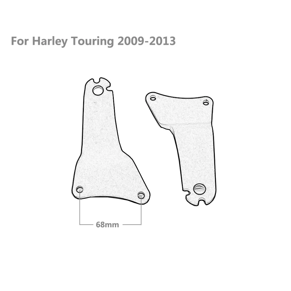 

Motorcycle Multi Purpose Driver Passenger Backrest Brown For Harley Touring Road King Street Road Glide 2009-2013