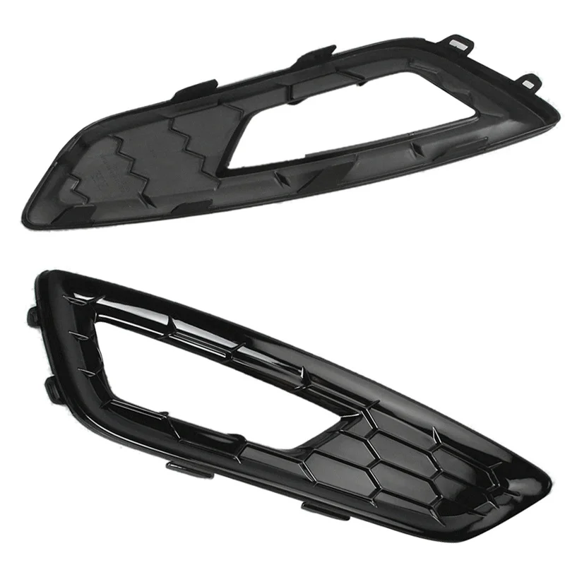 Левый Правый передний бампер автомобиля противотуманная фара крышка гриля