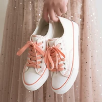 small dirty orange canvas shoes female korean version of ulzzang wild ins tide shoes 2021 cute sports shoes fashion canvas new