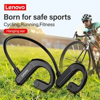 lenovo x3 bone conduction headset bluetooth compatible headphones sport wireless earphones waterproof with mic